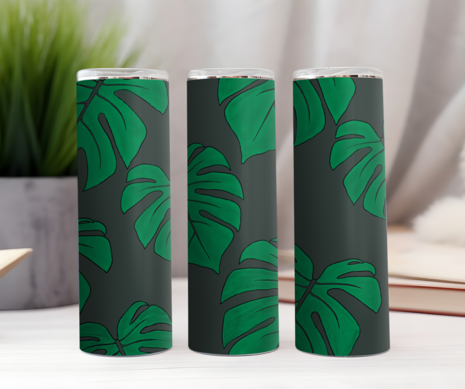 Tumbler Monstera