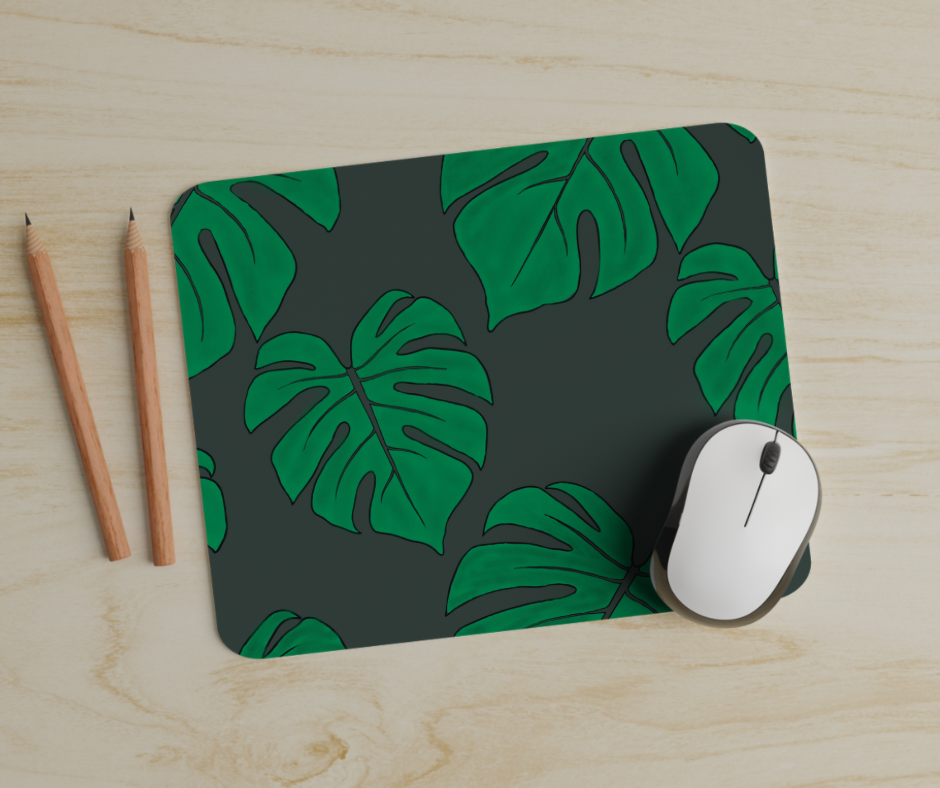 Tapis de souris Monstera