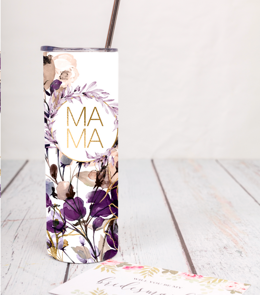 Tumbler Mama (mauve)